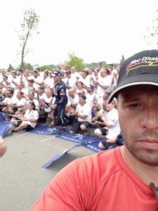 Immersion au cœur de l'arrivée du Dakar 2018. Une aventure vécue de vraiment très près...
